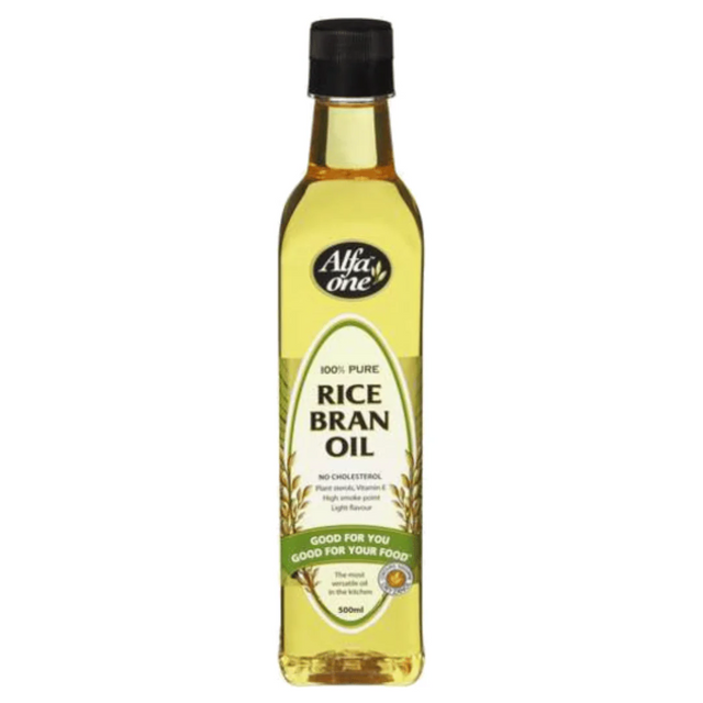 Alfa One Rice Bran Oil 500ml- Beautiful selection of fresh cut meat delivered overnight by your favourite online butcher - The Meat Box, We specialise in delivering the best cuts straight to your door across New Zealand. | Meat Delivery | NZ Online Meat