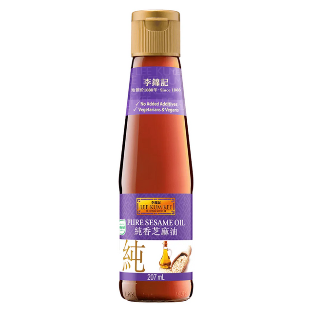 Lee Kum Kee Pure Sesame Oil 207ml- Beautiful selection of fresh cut meat delivered overnight by your favourite online butcher - The Meat Box, We specialise in delivering the best cuts straight to your door across New Zealand. | Meat Delivery | NZ Online Meat