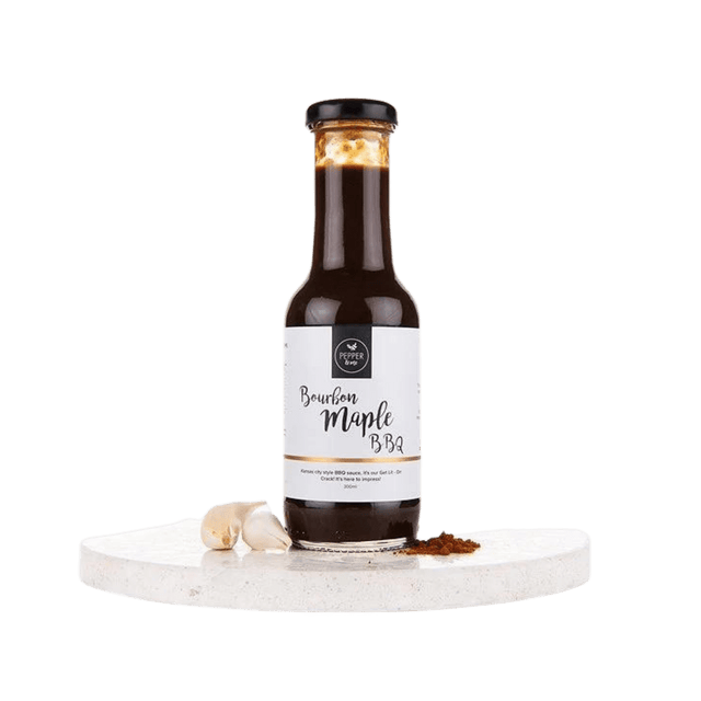 Pepper & Me 'Bourbon Maple BBQ Sauce'- Beautiful selection of fresh cut meat delivered overnight by your favourite online butcher - The Meat Box, We specialise in delivering the best cuts straight to your door across New Zealand. | Meat Delivery | NZ Online Meat