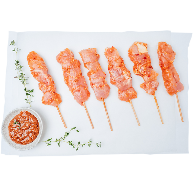 Chicken Satay Kebabs- Beautiful selection of fresh cut meat delivered overnight by your favourite online butcher - The Meat Box, We specialise in delivering the best cuts straight to your door across New Zealand. | Meat Delivery | NZ Online Meat