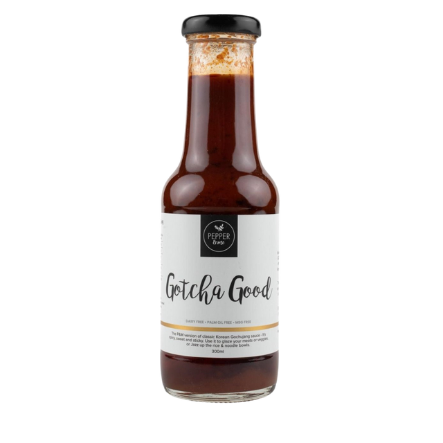 Pepper & Me 'Gotcha Good' Sauce- Beautiful selection of fresh cut meat delivered overnight by your favourite online butcher - The Meat Box, We specialise in delivering the best cuts straight to your door across New Zealand. | Meat Delivery | NZ Online Meat
