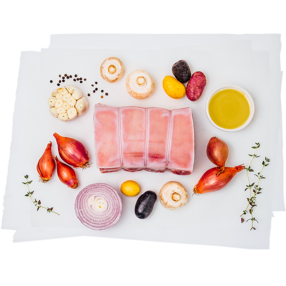Roast Ready 'String Tied' Pork Loin- Beautiful selection of fresh cut meat delivered overnight by your favourite online butcher - The Meat Box, We specialise in delivering the best cuts straight to your door across New Zealand. | Meat Delivery | NZ Online Meat