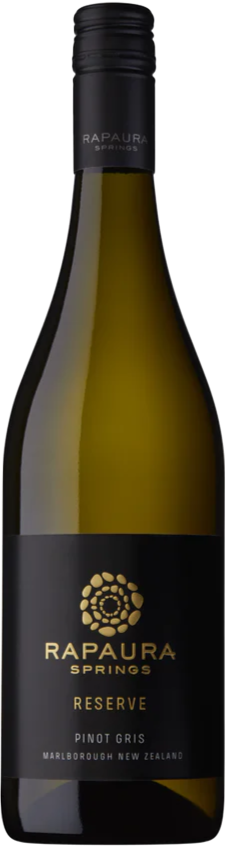 Rapaura Springs Reserve Marlborough Pinot Gris 750ml- Beautiful selection of fresh cut meat delivered overnight by your favourite online butcher - The Meat Box, We specialise in delivering the best cuts straight to your door across New Zealand. | Meat Delivery | NZ Online Meat
